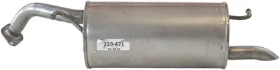 Schalldämpfer hinten Toyota YARIS