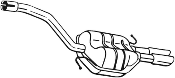 Schalldämpfer Vw PASSAT B6 · Vw PASSAT B6 Variante · Vw PASSAT CC B6