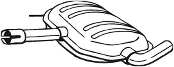 Schalldämpfer Vw PASSAT B3/B4 · Vw PASSAT B3/B4 Variante