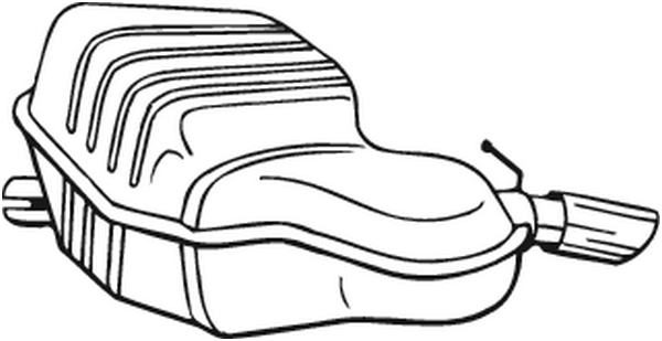 Endschalldämpfer Volvo S60 I