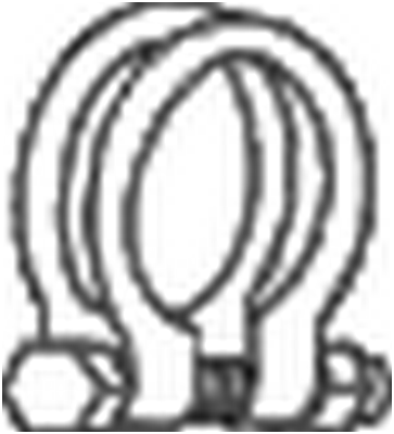 Befestigungsteil, BOSAL Auspuffanlage 250-451