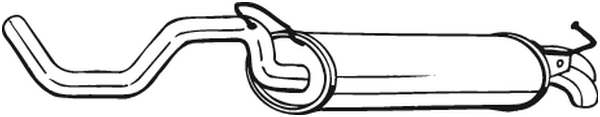 Endschalldämpfer Audi A3 · Seat LEON · Vw GOLF IV