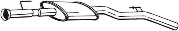 Renault CLIO II Zentrifugenschalldämpfer