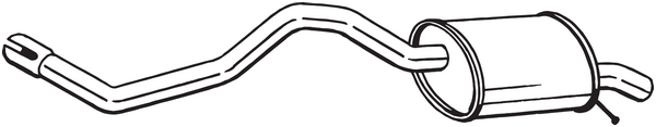 Endschalldämpfer Renault CLIO III · Renault CLIO III Grandtour · Renault CLIO IV