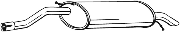 Endschalldämpfer Citroën C5 I · Citroën C5 I Break · Citroën C5 II