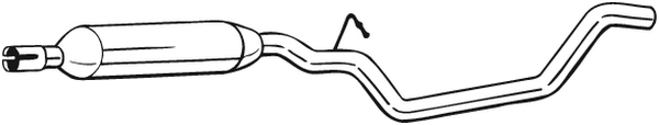 Schalldämpfer Vw PASSAT B6 · Vw PASSAT B6 Variante · Vw PASSAT CC B6