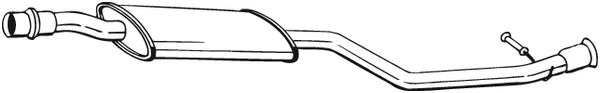 Citroën XSARA PICASSO Zentrifugalschalldämpfer
