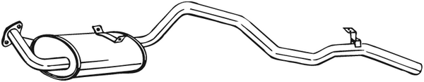 Endschalldämpfer Toyota LAND CRUISER · Toyota LAND CRUISER Hardtop