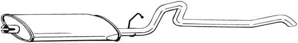 Schalldämpfer Jeep CHEROKEE