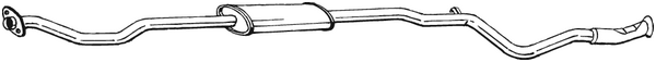 Zentrifugendämpfer Peugeot 106 I · Peugeot 106 Van I Hatchback Van