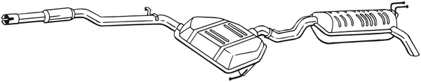 Endschalldämpfer Fiat BRAVA · Fiat BRAVO I