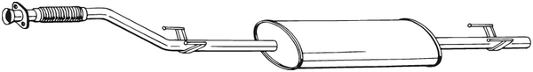 Frontschalldämpfer Mercedes-Benz SPRINTER 2-t Plattform/Chassis · Mercedes-Benz SPRINTER 2-t Van · Mercedes-Benz SPRINTER 2-t Bus