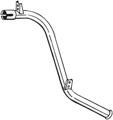 Auspuffrohr Mercedes-Benz MB Bus · Mercedes-Benz MB Van · Mercedes-Benz MB Plattform/Chassis