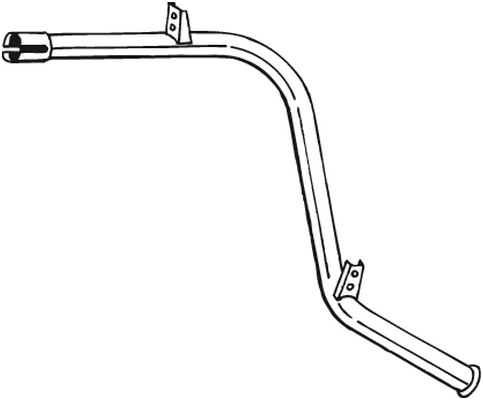 Auspuffrohr Mercedes-Benz MB Bus · Mercedes-Benz MB Van · Mercedes-Benz MB Plattform/Chassis