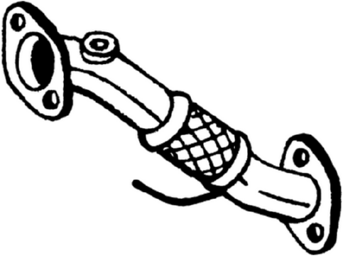 Auspuffrohr Hyundai ACCENT IV · Hyundai ACCENT IV Limousine · Kia RIO III