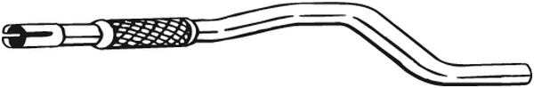 Auspuffrohr Fiat SEICENTO / 600