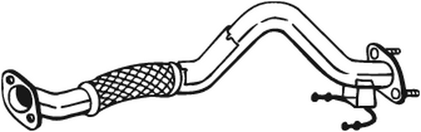 Auspuffrohr Vw TOURAN · Vw GOLF V · Vw GOLF PLUS V