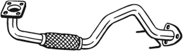 Abgasleitung Seat TOLEDO II · Seat LEON · VW GOLF IV