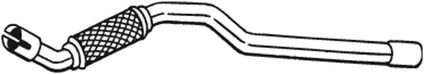 Auspuffrohr Opel ASTRA H · Opel ASTRA H Kombi · Opel ASTRA H AGB