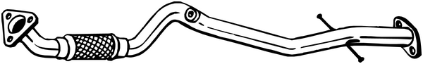 Auspuffrohr Opel ASTRA J · Opel ASTRA J Sporttourer · Opel ASTRA J AGB