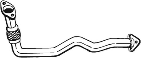 Abgasleitung Opel ASTRA F Limousine · Opel ASTRA F Hatchback · Opel VECTRA A
