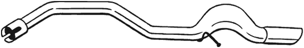 Auspuffrohr Mercedes-Benz A-CLASS