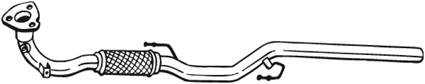 Auspuffrohr Seat IBIZA III · Vw POLO IV