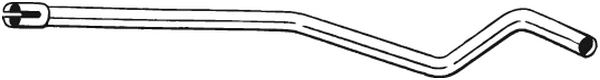 Auspuffrohr Opel ASTRA H · Opel ASTRA H AGB · Opel ASTRA H KLASSISCHER Verschluss