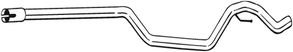 Abgasleitung Fiat CROMA · Fiat CROMA Kombi Van · Opel VECTRA C