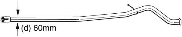 Reparaturrohr, Katalysator Peugeot 406 · Peugeot 406 Break