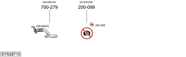 Abgassystem Renault CAPTUR I