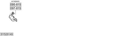 Auspuffanlage Mercedes-Benz VITO Tourer