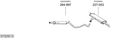 Abgassystem Seat LEON