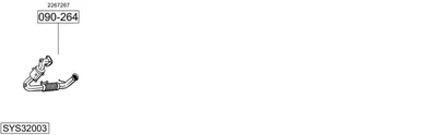 Abgassystem Ford FIESTA VII Van