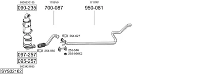 Abgassystem Ds DS 5