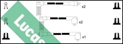 Zündkabelsatz Fiat TEMPRA · Fiat TEMPRA S.W. · Fiat TIPO