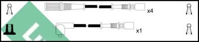 Zündkabelsatz Fiat PANDA · Fiat TIPO · Fiat UNO