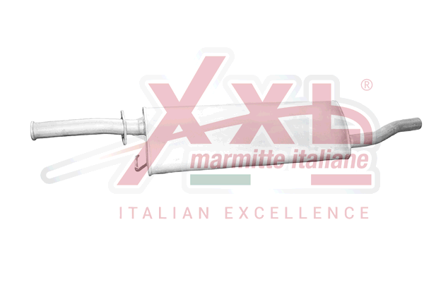 Zentral-/Außenschalldämpfer XXLMARMITTEITALIANE F1002