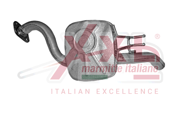 Hinterer Schalldämpfer XXLMARMITTEITEITALIANE G0003
