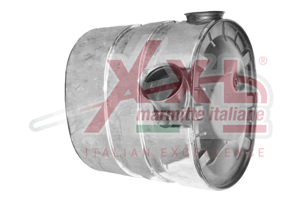 Hinterer Schalldämpfer XXLMARMITTEITEITALIANE KAT0009