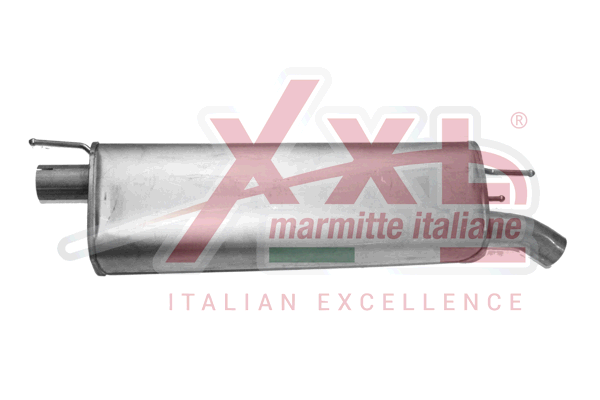 Hinterer Schalldämpfer XXLMARMITTEITEITALIANE N0032