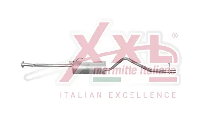 Hinterer Schalldämpfer XXLMARMITTEITEITALIANE PO001