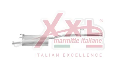 Hinterer Schalldämpfer XXLMARMITTEITEITALIANE PO003