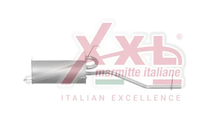 Hinterer Schalldämpfer XXLMARMITTEITEITALIANE PO006