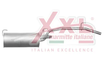 Spätere Schalldämpfer XXLMARMITTEITEITALIANE PO009