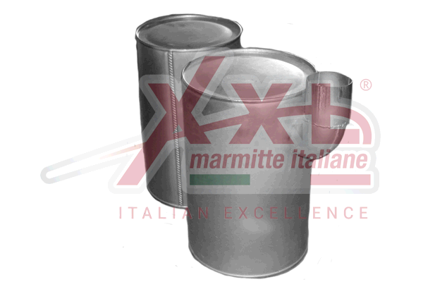 Hinterer Schalldämpfer XXLMARMITTEITEITALIANE Z8132