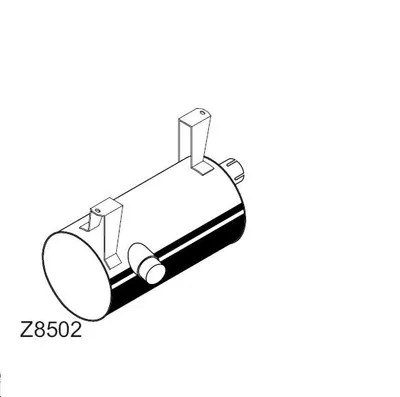 Auspuffrohr XXLMARMITTEITEITALIANE Z8502
