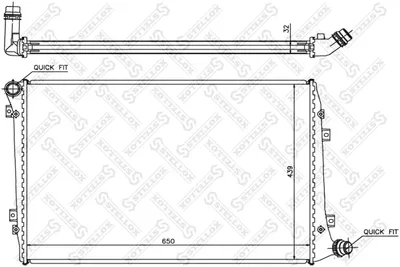 Radiator, Motorkühlung Audi A3 · Audi A3 Sportback · Audi A3 Cabrio