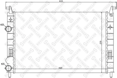 Heizkörper, Motorkühlung Fiat PALIO · Fiat PALIO Wochenende · Fiat STRADA Pickup