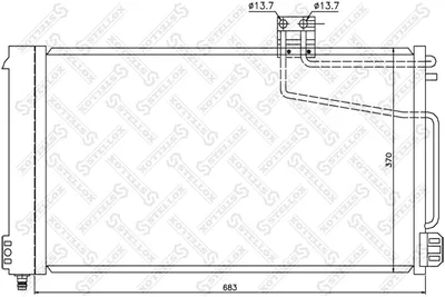 Kondensator, Klimaanlage Mercedes-Benz C-CLASS · Mercedes-Benz C-CLASS Coupe · Mercedes-Benz C-CLASS T-Modell